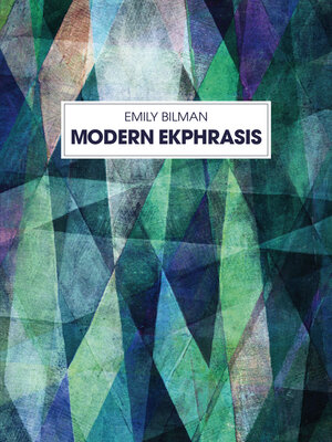 cover image of Modern Ekphrasis
